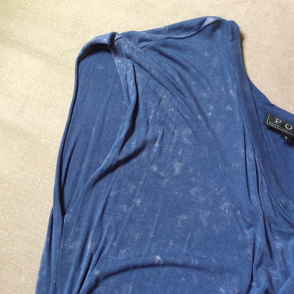 POL Draped Tee Top - Picture 7 of 8